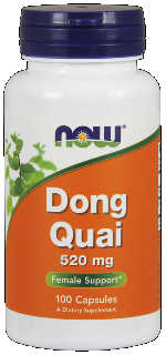 Dong Quai 520 mg (100 Caps) NOW Foods
